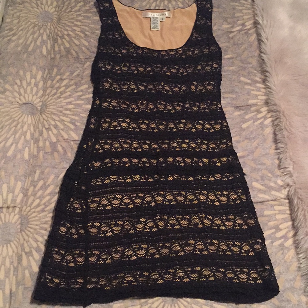 Max Studio black dress